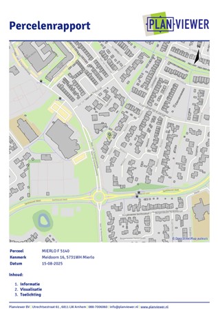 Floorplan - Meidoorn 16, 5731 WH Mierlo