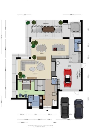 Floorplan - Eikenpage 10, 5731 ZN Mierlo