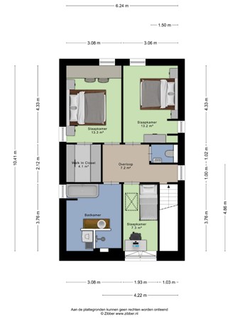 Floorplan - Eikenpage 10, 5731 ZN Mierlo