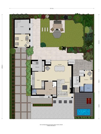 Floorplan - Hulsbos 11, 5731 CX Mierlo