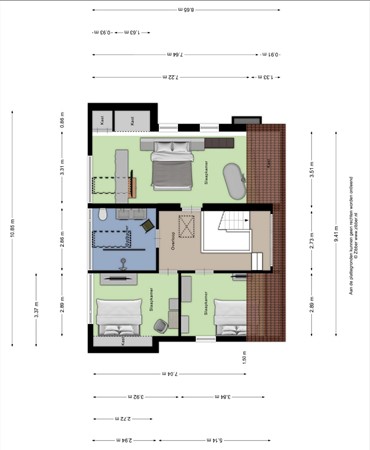 Floorplan - Hulsbos 11, 5731 CX Mierlo