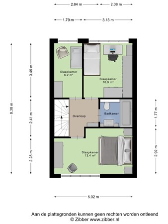 Floorplan - Weegbree 26, 5731 TT Mierlo