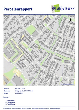 Floorplan - Weegbree 26, 5731 TT Mierlo