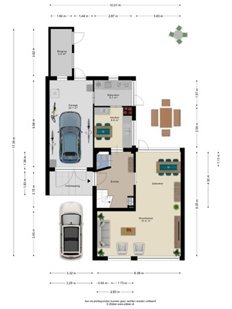 Floorplan - Heer Dickbierweg 4, 5731 CM Mierlo