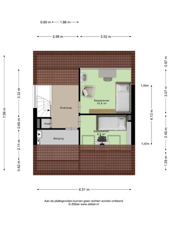 Floorplan - Heer Dickbierweg 4, 5731 CM Mierlo