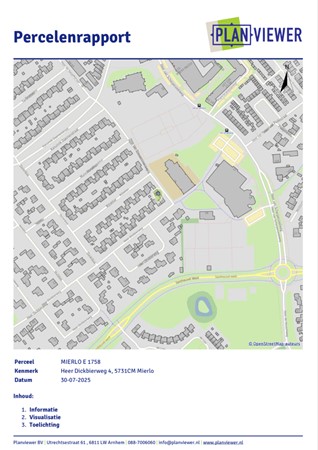 Floorplan - Heer Dickbierweg 4, 5731 CM Mierlo