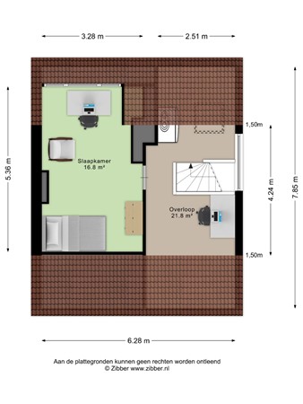 Floorplan - Munnikenakker 22, 5731 EC Mierlo
