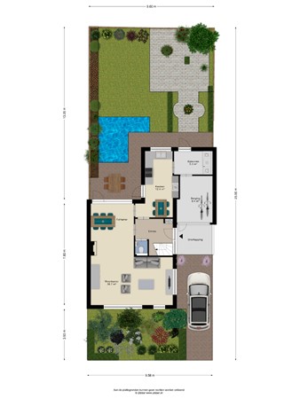 Floorplan - Munnikenakker 22, 5731 EC Mierlo