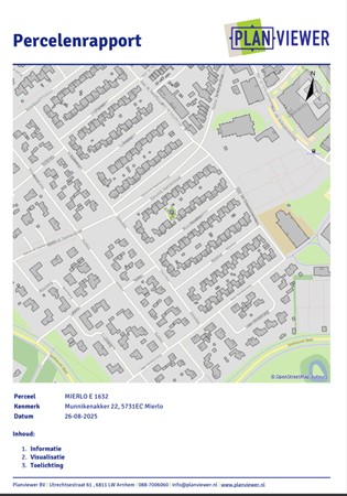 Floorplan - Munnikenakker 22, 5731 EC Mierlo