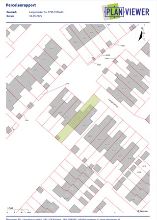 Floorplan - Langenakker 74, 5731 JT Mierlo