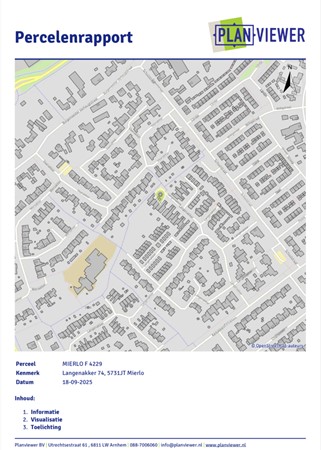 Floorplan - Langenakker 74, 5731 JT Mierlo