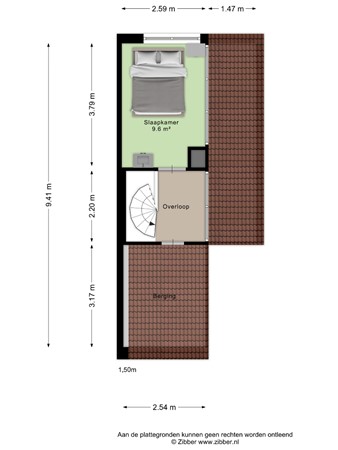Floorplan - Wersakker 40, 5731 KC Mierlo