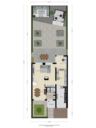 Floorplan - Vaanakker 43, 5731 JR Mierlo