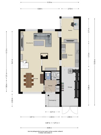 Floorplan - Vaanakker 43, 5731 JR Mierlo