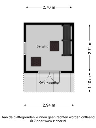 Floorplan - Vaanakker 43, 5731 JR Mierlo
