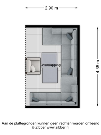 Floorplan - Vaanakker 43, 5731 JR Mierlo