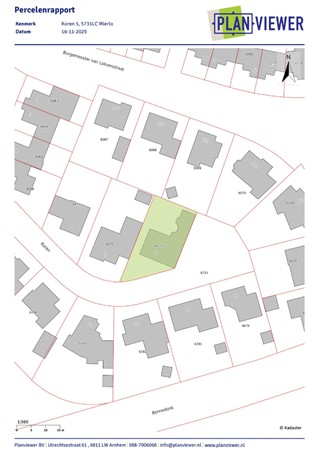 Floorplan - Koren 5, 5731 LC Mierlo