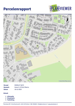 Floorplan - Koren 5, 5731 LC Mierlo