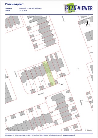 Floorplan - Brembeek 57, 5501 AC Veldhoven