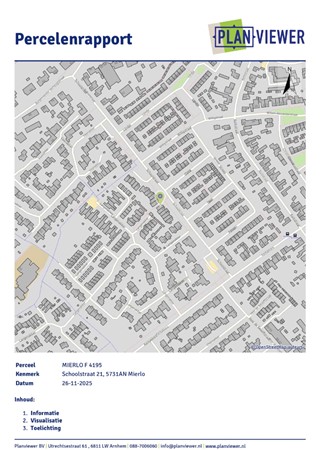 Floorplan - Schoolstraat 21, 5731 AN Mierlo