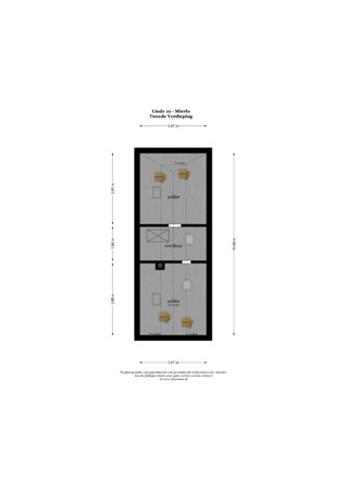 Floorplan - Linde 10, 5731 NP Mierlo