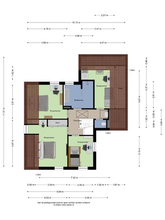 Floorplan - Gerst 7, 5731 LJ Mierlo
