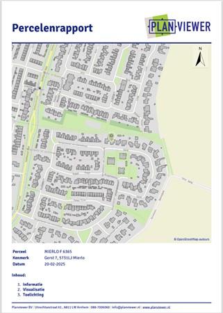 Floorplan - Gerst 7, 5731 LJ Mierlo