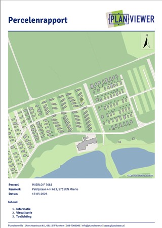 Floorplan - Patrijslaan 4, 5731 XN Mierlo