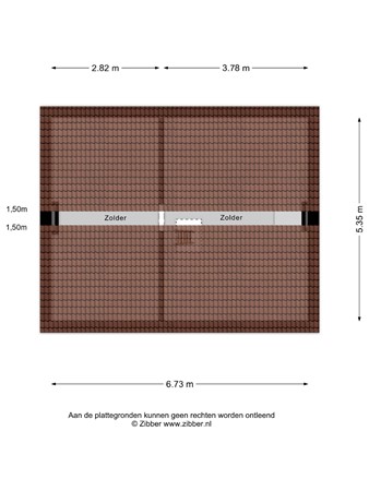 Floorplan - Marktstraat 54a, 5731 HX Mierlo