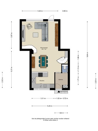 Floorplan - Langenakker 112, 5731 JV Mierlo