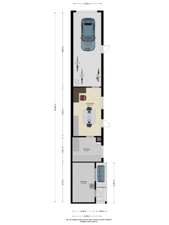 Floorplan - Nachtegaallaan 22, 5731 XR Mierlo