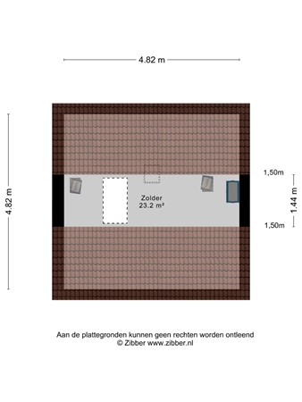 Floorplan - Berk 33, 5731 NS Mierlo