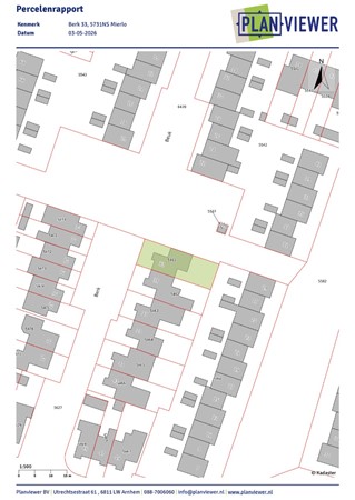 Floorplan - Berk 33, 5731 NS Mierlo