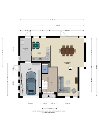 Floorplan - De Loo 94, 5731 MK Mierlo