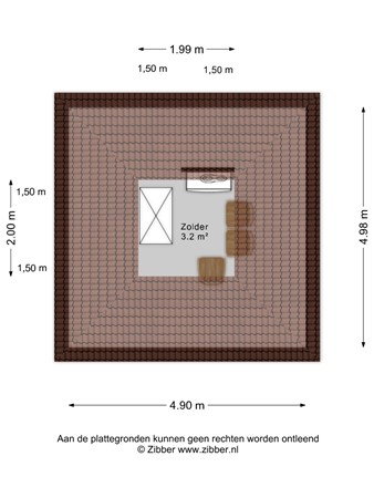 Floorplan - De Loo 94, 5731 MK Mierlo