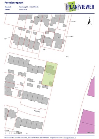 Floorplan - Kapelweg 52, 5731 VJ Mierlo