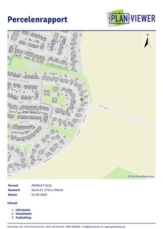 Floorplan - Gerst 27, 5731 LJ Mierlo