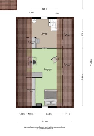 Floorplan - Kasteelweg 16, 5731 PK Mierlo