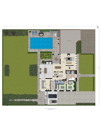 Floorplan - Broekstraat 34, 5731 RB Mierlo