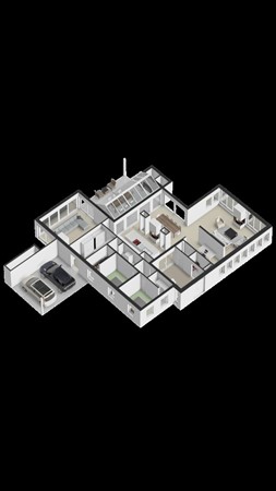 Floorplan - Broekstraat 34, 5731 RB Mierlo