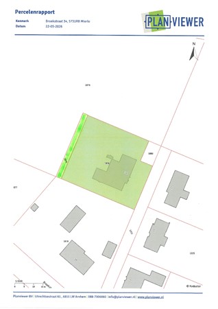 Floorplan - Broekstraat 34, 5731 RB Mierlo