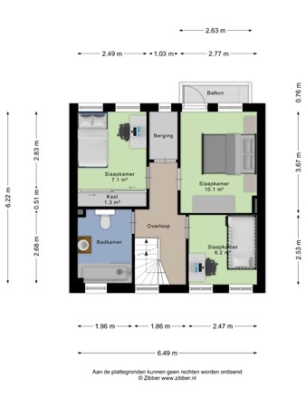 Floorplan - Hertenkampstraat 28, 5731 JC Mierlo