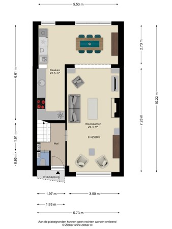 Floorplan - Generaal Snijdersstraat 7, 5703 GR Helmond