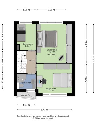 Floorplan - Generaal Snijdersstraat 7, 5703 GR Helmond