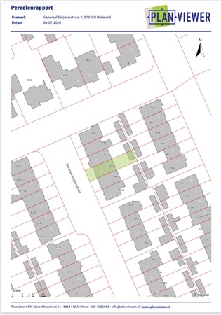 Floorplan - Generaal Snijdersstraat 7, 5703 GR Helmond