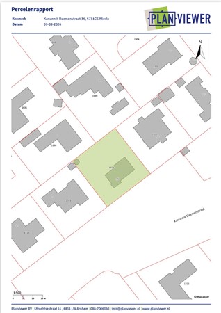 Floorplan - Kanunnik Daemenstraat 36, 5731 CS Mierlo