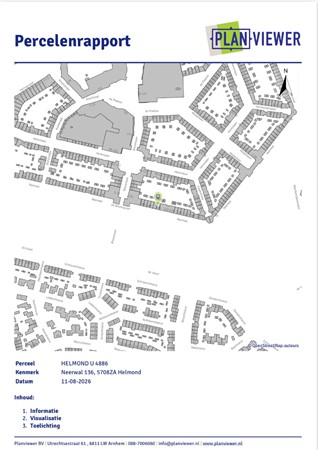 Floorplan - Neerwal 136, 5708 ZA Helmond