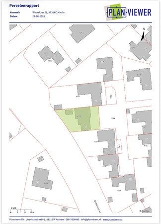 Floorplan - Wersakker 26, 5731 KC Mierlo