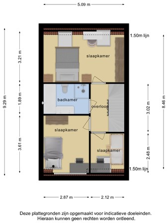 Floorplan - Koolwitje 27, 5731 ZD Mierlo