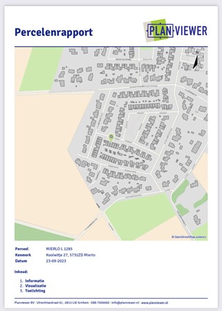 Floorplan - Koolwitje 27, 5731 ZD Mierlo